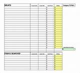Photos of Restaurant Inventory Management Excel Template