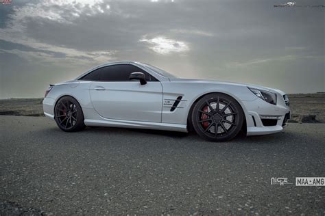 Mercedes Benz Sl63 Amg Niche Essen M147 Wheels Matte Black