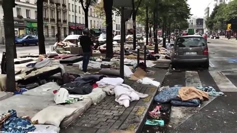 Migrants Occupy Paris France Europe Under Siege In Global Migrant