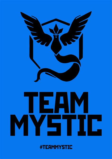 Team Mystic Poster Psd In Comments Rpokemongo