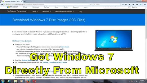 How To Download Original Windows 7 Iso From Microsoft Legitimate