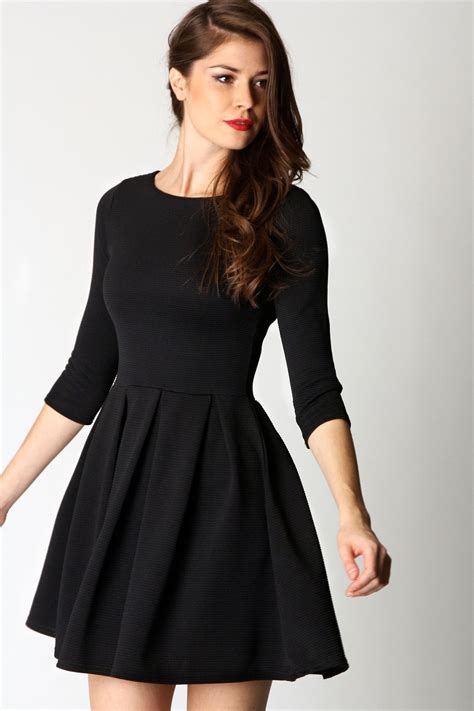 Black Skater Dress Picture Collection
