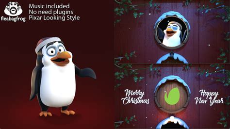 Stylish 3d texts and logos. VIDEOHIVE CHRISTMAS PENGUINS V2 - Free After Effects ...