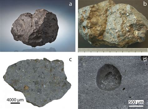 The Main Fragment Of Aau 012 The Meteorite Has A Middle Gray Color