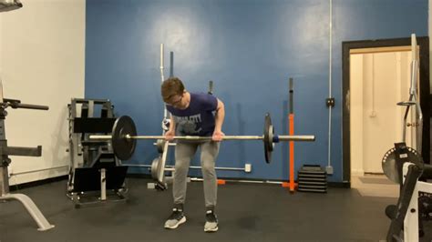 Barbell Supinated Grip Bent Over Row Youtube