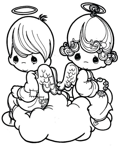 Welcome to the precious moments coloring pages! Precious Moments Wedding Coloring Pages at GetColorings ...