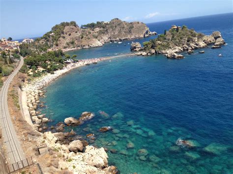 Isola Bella Taormina Sicilia Bella Coastline In This Moment World
