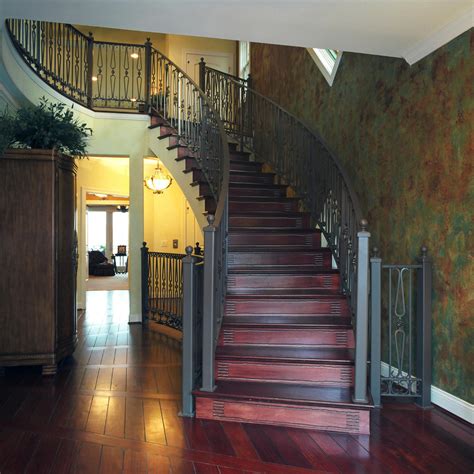 Cityview Hillside Houses Traditional Staircase Cincinnati By