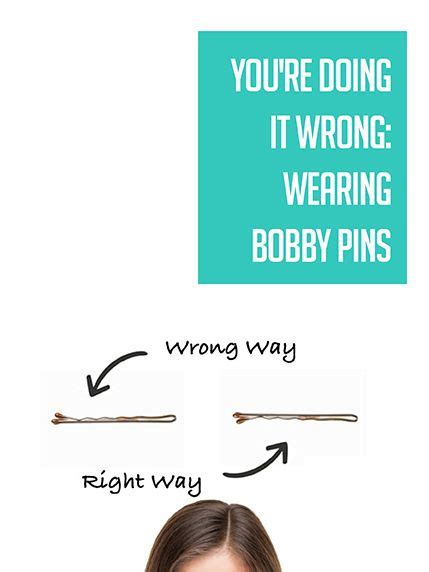 how to use bobby pins wearing bobby pins bobby pins beauty makeup tips curly hair styles