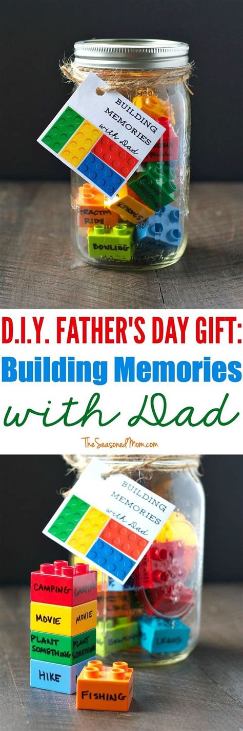 Maybe you would like to learn more about one of these? DIY Father's Day Gift: Building Memories with Dad | Father ...