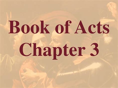 PPT - Book of Acts Chapter 3 PowerPoint Presentation, free download - ID:1315846