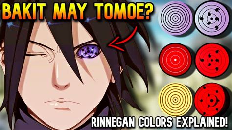 Ang Rinne Sharingan Ni Sasuke Uchiha Explained All Colors Of