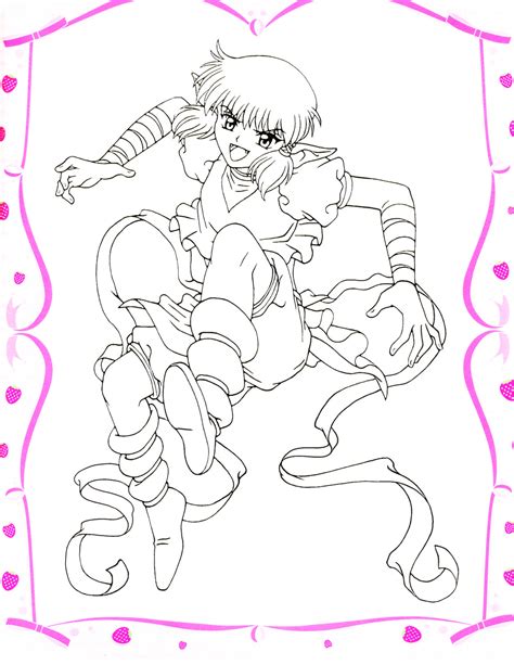 For Those Who Want Tokyo Mew Mew Coloring Pages