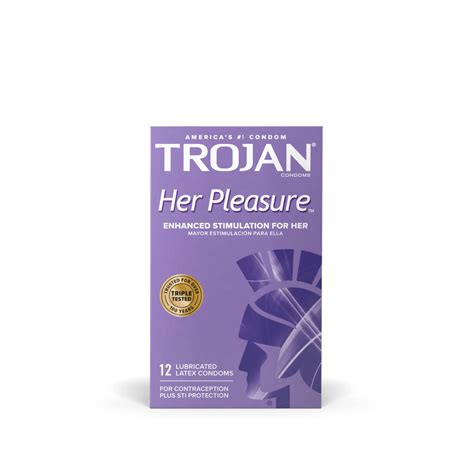 Trojan™ Her Pleasure™ Condoms Trojan™
