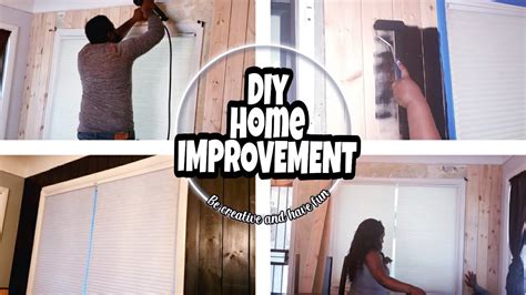 Diy Home Improvement Project For Beginners Shiplap Wall Youtube