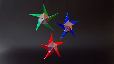 Christmas Origami Instructions Star Hilli Klaus Dieter Ennen