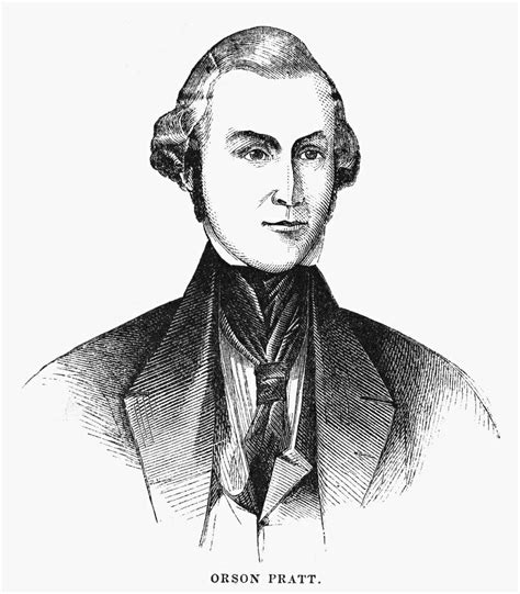 Posterazzi Orson Pratt 1811 1881 Namerican Mormon Leader Wood