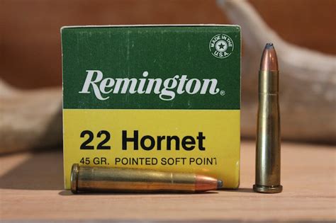 22 Hornet A Small Cartridge With A Potent Sting Big Game Hunting Blog
