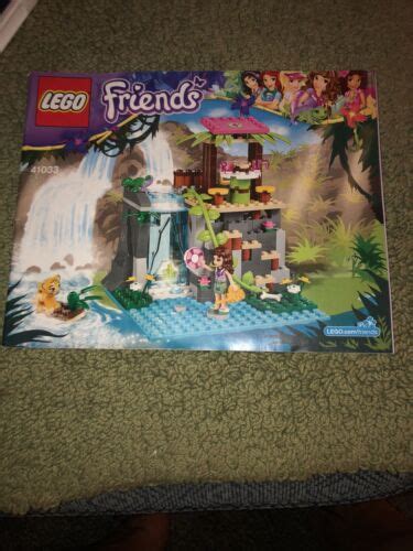 Lego Friends 41033 Jungle Falls Rescue Instruction Book Manual Only Ebay