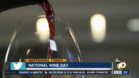 National Wine Day Today Youtube