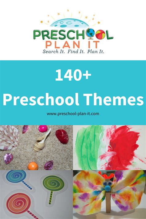 140 Preschool Themes With Over 4000 Activities