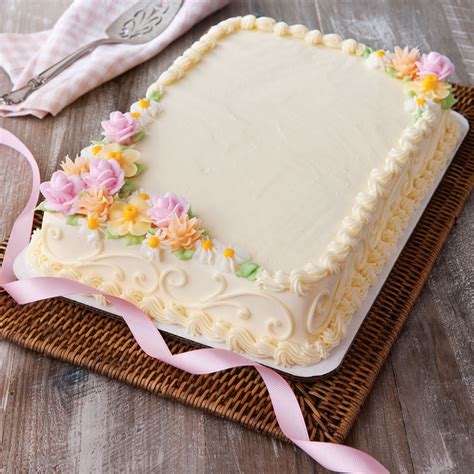 A pleasant day to alli'm creating a beautiful colored pastel flower cake in vanilla and chocolate sponge covering in a butter cre. vintage birthday cake with pastel flowers - Google Search | Cake, Sheet cake designs, Birthday ...