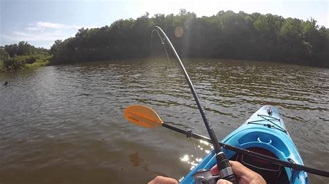 Kayak Fishing At Lake Mercer In Northern Va Youtube