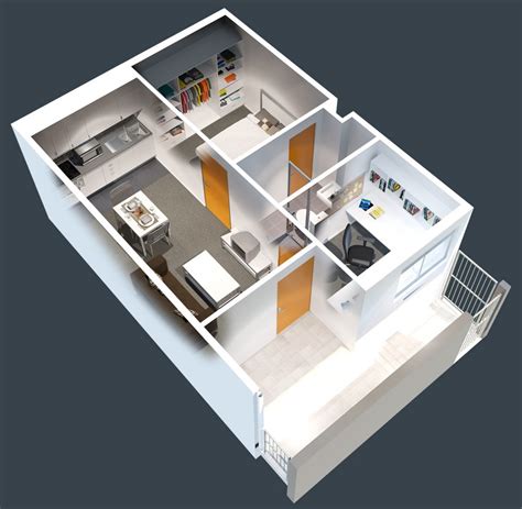 Have a look at our builder plans and you will see, you no longer need to wonder how to build a tiny house. 50 One "1" Bedroom Apartment/House Plans | Architecture ...