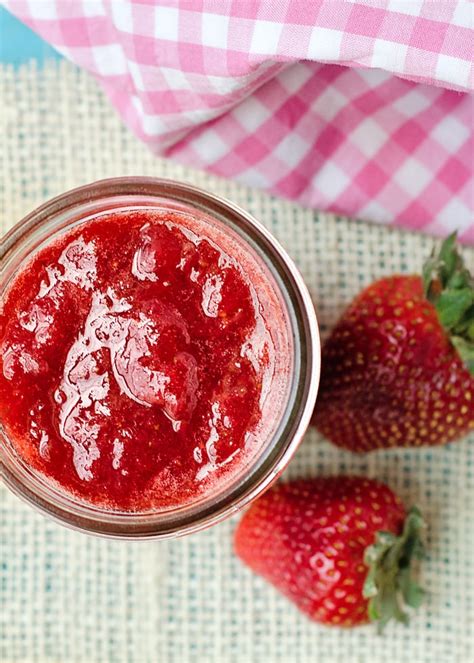 All you need for this simple recipe is fresh strawberries, lemons, butter, and jam jars. Quick and Easy Strawberry Jam Recipe with no pectin - Scattered Thoughts of a Crafty Mom by ...
