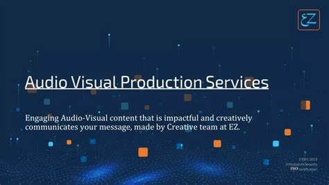 Ppt Audio Visual Production Ppt Powerpoint Presentation Free
