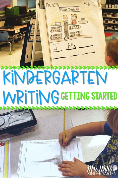 Getting Started With Kindergarten Writing Kindergarten Writing