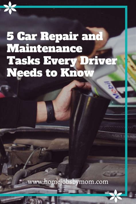 5 Car Repair And Maintenance Tasks Every Driver Needs To Know