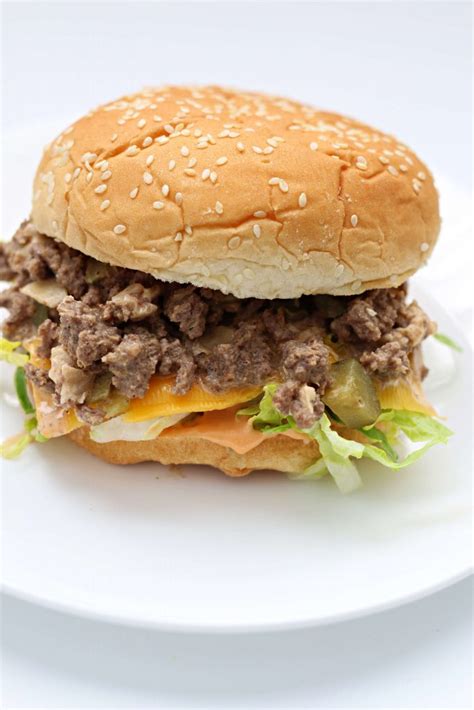 Instant Pot Big Mac Sloppy Joes Days Of Slow Cooking And Pressure