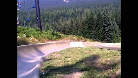Alpine Slide At Mt Hoodavi Youtube
