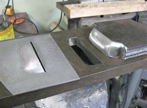 Homemade Louver Punch And Die Set Sheet Metal Tools Metal Working