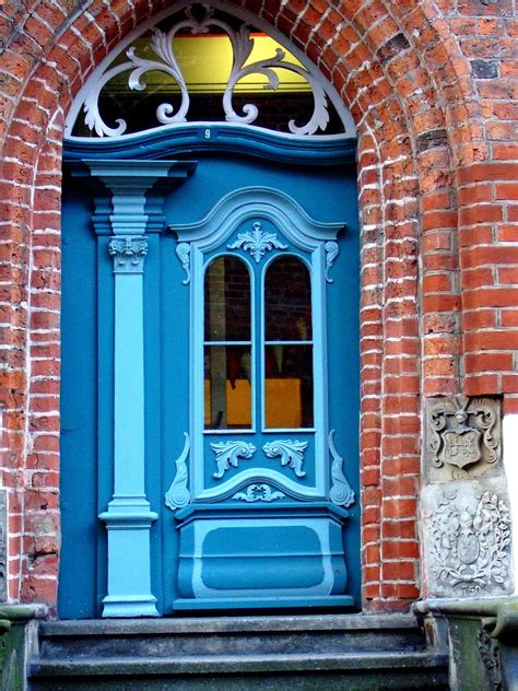 Lüneburg Lower Saxony Germany Rh Front Door Entrance Door