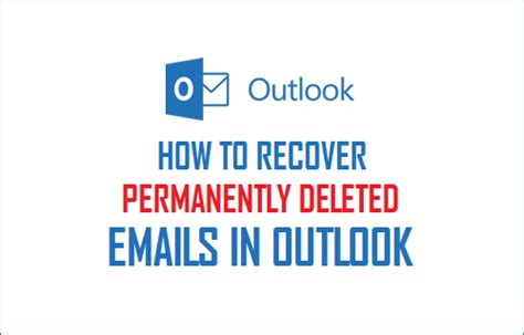 Can You Get Back Permanently Deleted Emails From Outlook