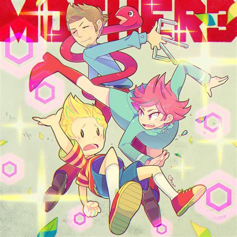 Mother3 Super Smash Bros Lucas Mother 3 Saga Mother Games Fanart Tokyo Otaku Mode Cartoon