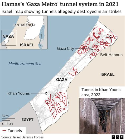 Israel Targets Hamass Labyrinth Of Tunnels Under Gaza