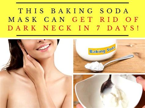 This Baking Soda Mask Can Get Rid Of Dark Neck In 7 Days