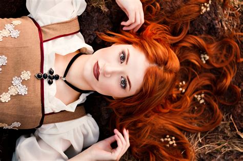 2048x1365 Face Model Girl Redhead Woman Coolwallpapersme