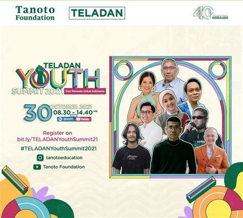 Gelar Teladan Youth Summit 2021 Tanoto Foundation Tumbuhkan Semangat