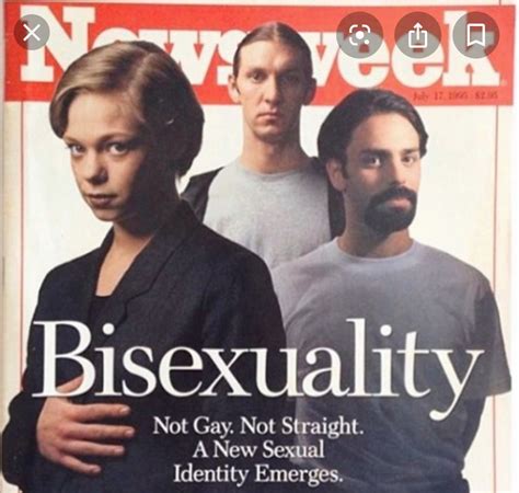 The 1995 Time Magazine Cover On Bisexuality Rbisexual