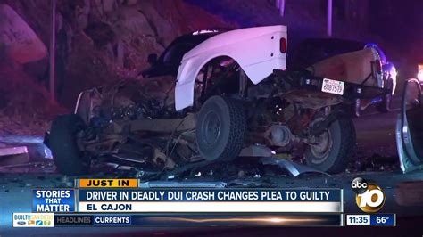 Driver Pleads Guilty In Deadly Dui Crash Youtube
