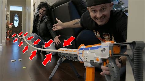 World S Longest Nerf Gun Build Youtube