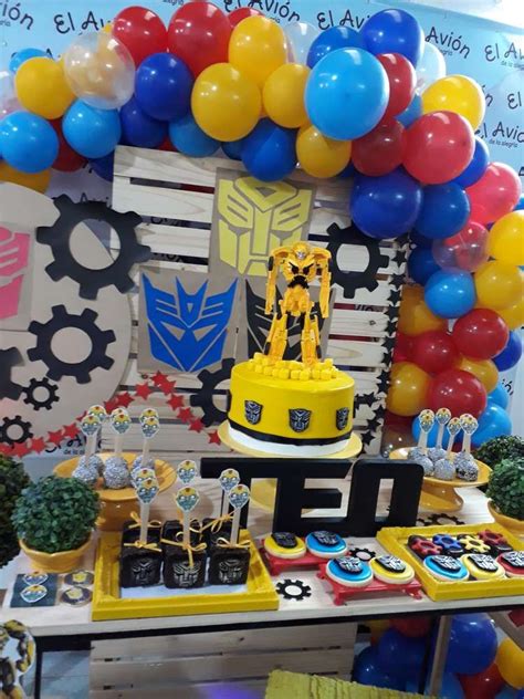 Transformers Birthday Party Ideas Photo 1 Of 22 Transformers Birthday Parties Transformer