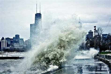 Lake Michigan Hurricane Sandy Waves Chicago Il 10 30 2012 Flickr