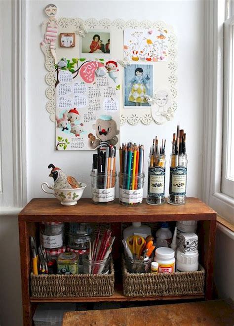 60 Most Popular Art Studio Organization Ideas And Decor 58 Ideaboz