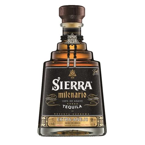 Sierra Tequila Milenario Extra Añejo 100 De Agave 415 Vol 07l