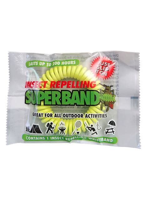 Super Band Insect Repelling Wristband Repel Mosquitoes Bugs Away